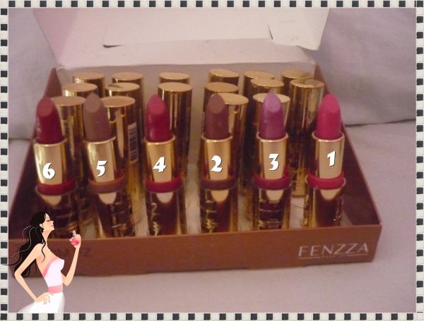 Batom Fenzza Luxo...